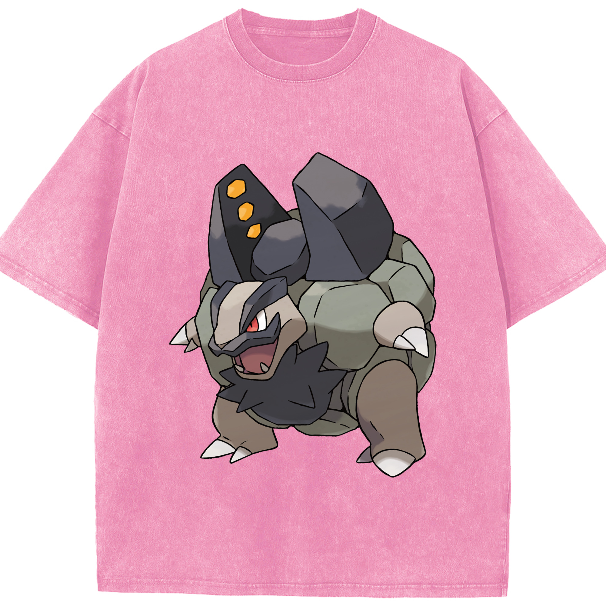 （画像用） ポケットモンスター Pokémon 綿100% ヴィンテージ風 半袖Tシャツ（フロントプリント）